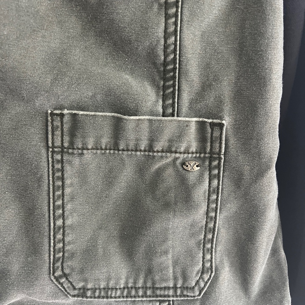 American Eagle Green Hooded Utility Jacket - Picture 4 of 8
